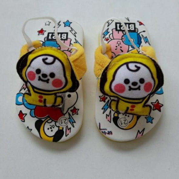 sandal baby kids boneka cantik motif BT 21