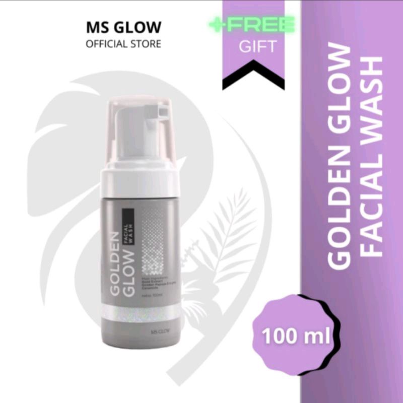 Jual FACIAL WASH GOLDEN GLOW MSGLOW | Shopee Indonesia