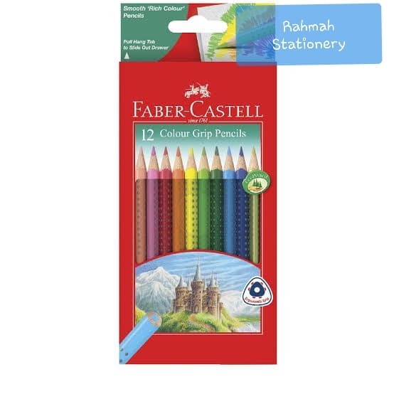 

Hari Ini Faber-Castell Classic Colour Grip 12 / Pensil Warna 12 Grip Classic Bagus