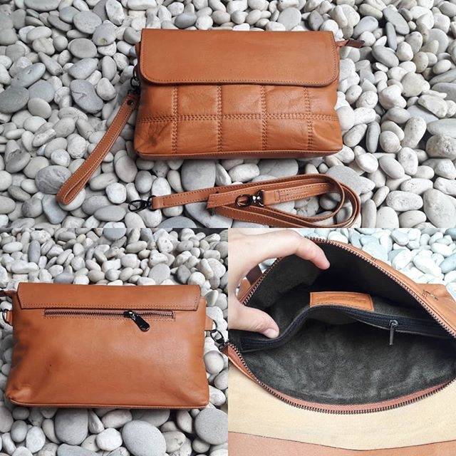 TAS SLEMPANG WANITA /TAS KULIT TANGGULANGIN