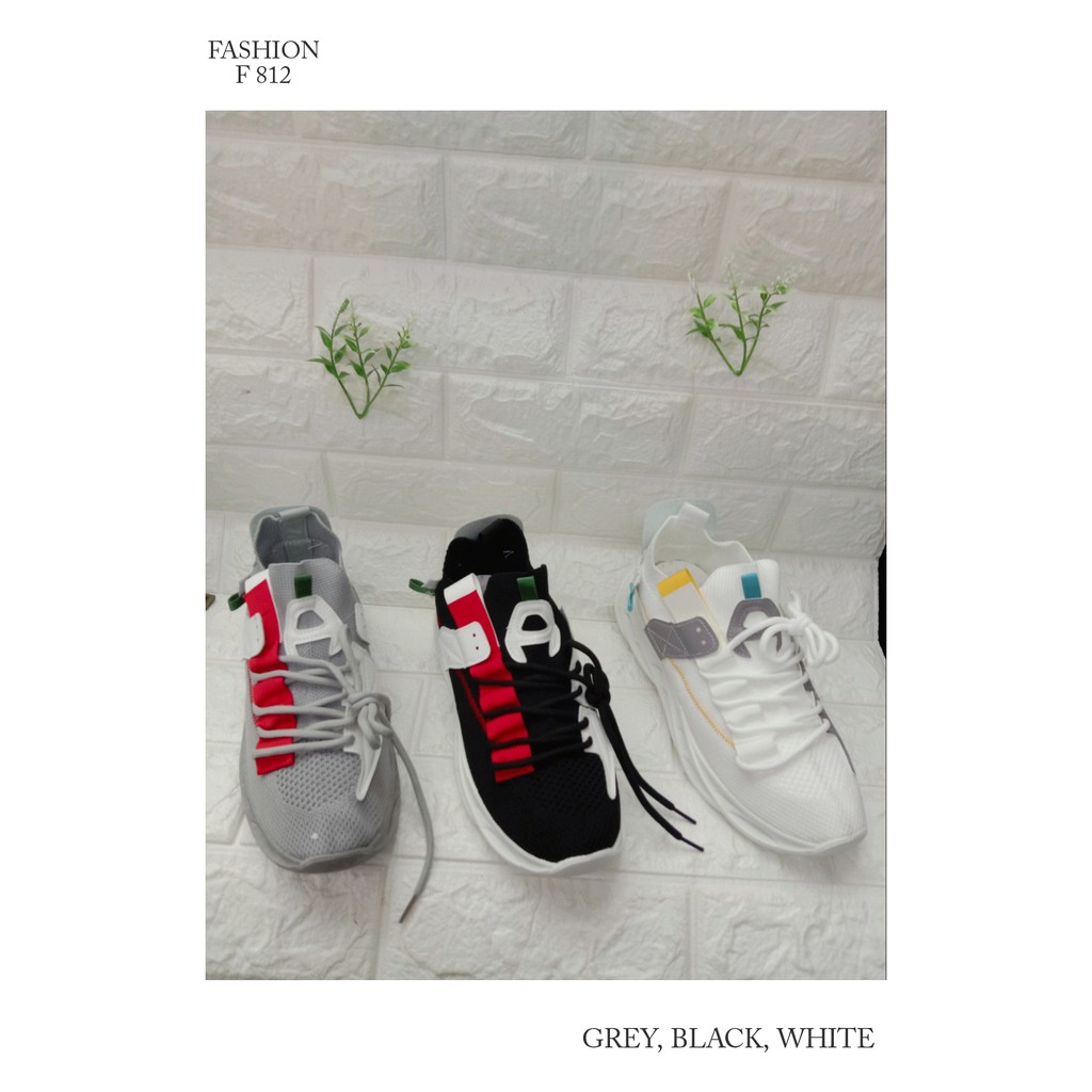 FASHION (F812) - SEPATU SNEAKER PRIA