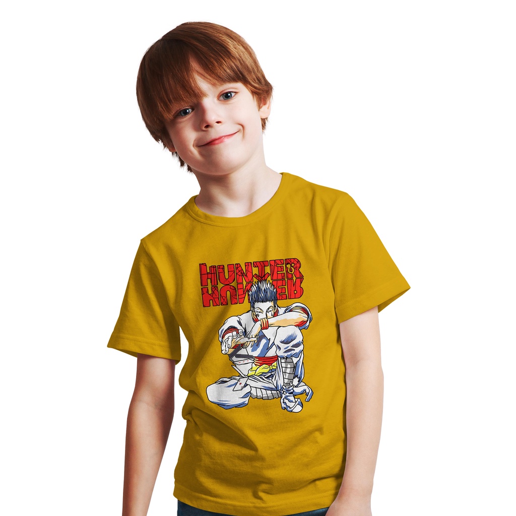 T-SHIRT KIDS ANAK  HISOKA MOROW STYLE ANIME TRENDY