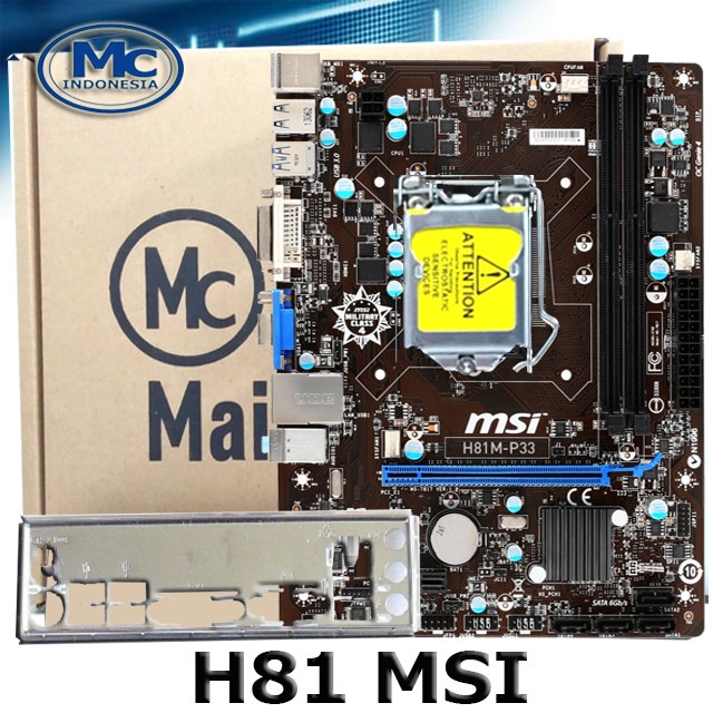 Mainboard MOBO Motherboard H81 Intel LGA 1150