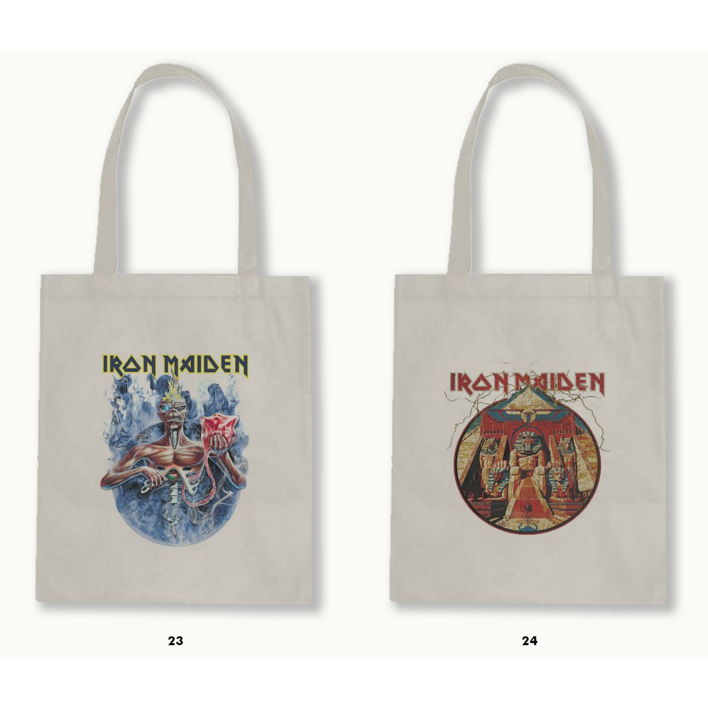 TOTE BAG BLACU - IRON MAIDEN .02