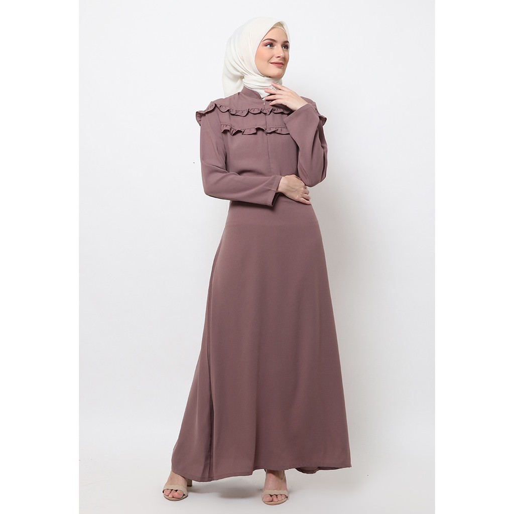 Hazelnut - Norine Dress - Coffee