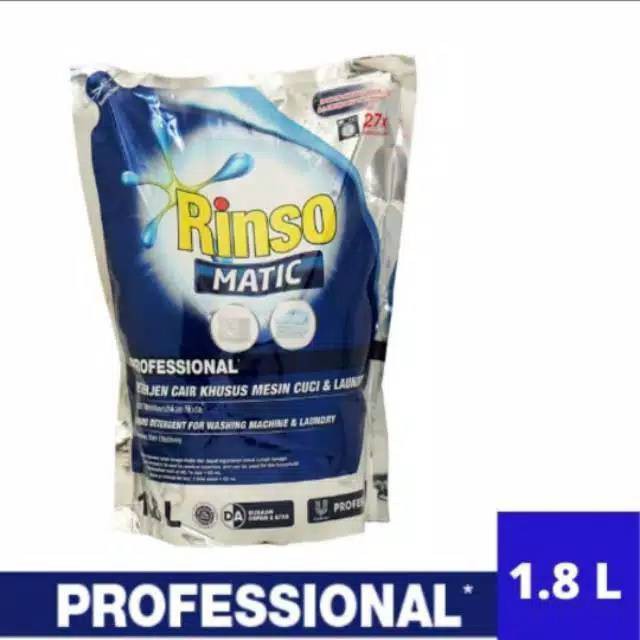 Rinso Matic Professional Detergent Cair 1,65 L