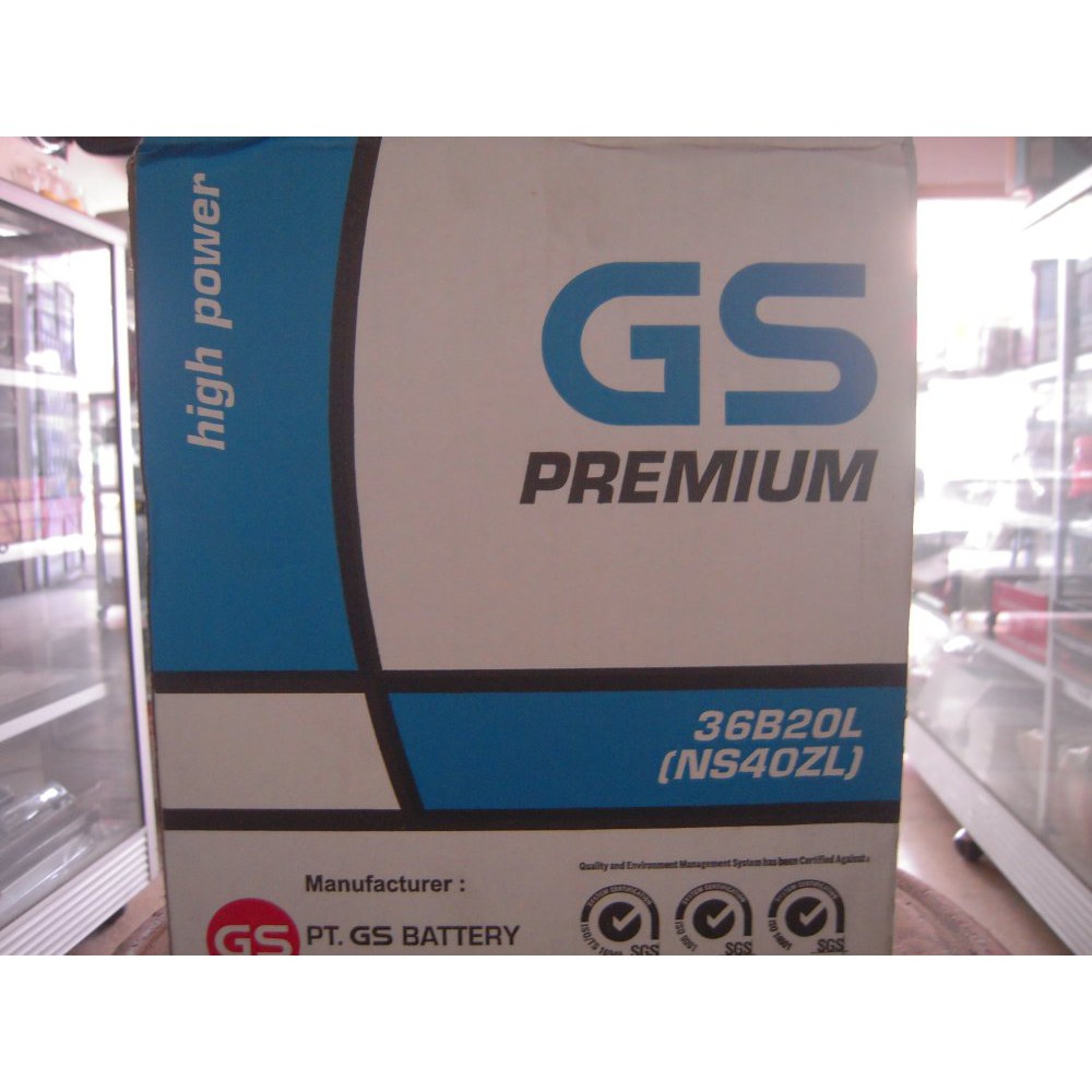 Trade In Aki Accu Mobil GS ASTRA PREMIUM ns40ZL 45 ampere Bagus