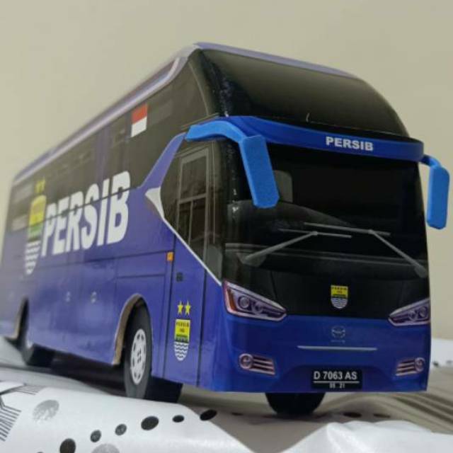 Miniatur Bus bis / mainan bus bis SHD SR2 Persib