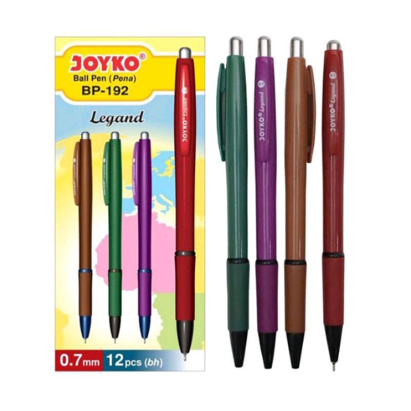 

Pulpen Joyko Legand Bp-192 Tip.0,7mm/ Pen Joyko Legand Tip 0.7