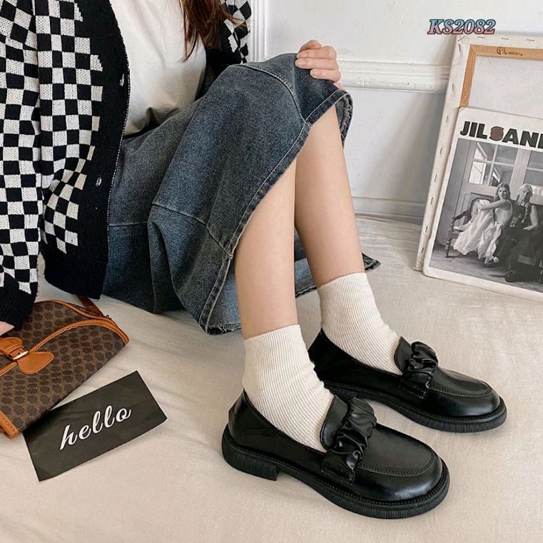 [New] KANOSUE SLIM PANTOFEL WEDGES SHOES KS2082 IQ #Realstock