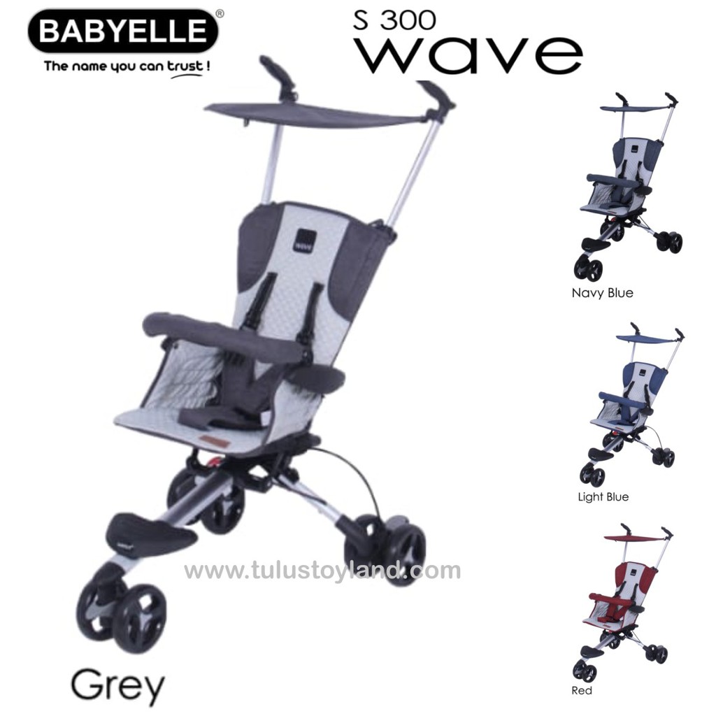 Babyelle Wave Stroller Baby Elle cabin size stroller roda tiga