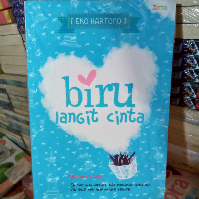 Novel  Biru Langit Cinta