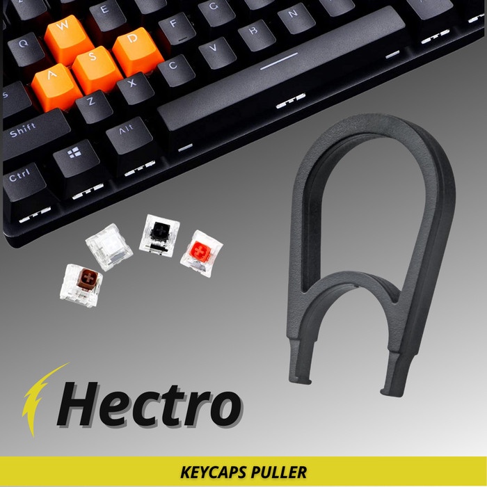 HECTRO PULLER KEYCAPS MECHANICAL KEYBOARD REMOVER KEY CAP TOOL FIXING