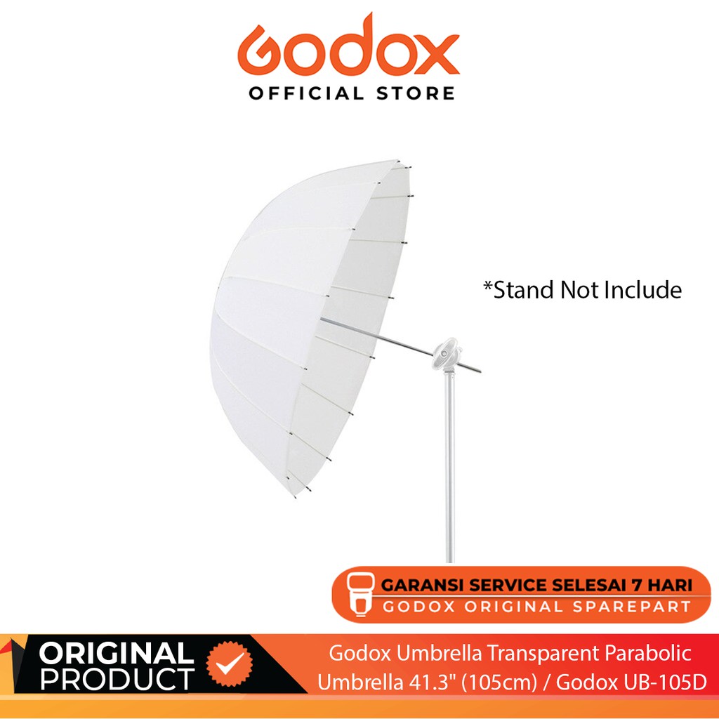41.3 GODOX Transparent Parabolic Umbrella 