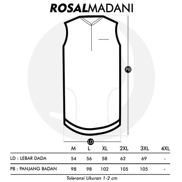 Rompi Shalat Rosal Madani (Kurta Sholat Pakistan Premium)