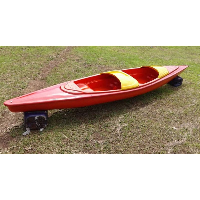 Perahu Kano Double,Perahu Dayung Fiberglass,Termurah