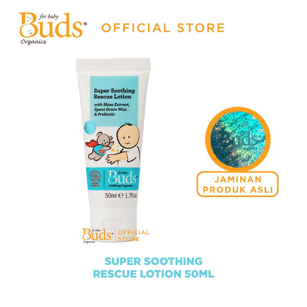 *FRAULEINCO* Buds Organics - Super Soothing Rescue Lotion 50ml - Lotion Eksim Organik