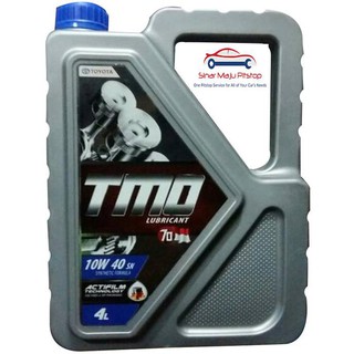 Paket Oli Mobil TMO 10W-40 6 Liter + Filter Oli Aspira