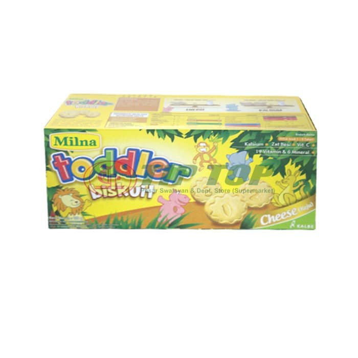 MILNA BISKUIT TODDLER CHEESE 110GR Sereal Bubur Bayi