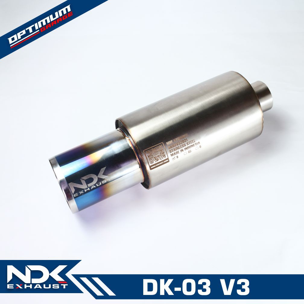MUFLER NDK EXHAUST DK-03V3 SILINCER KENALPOT MOBIL RACING KENALPOT RACING MOBILKNALPOT MOBIL RACING