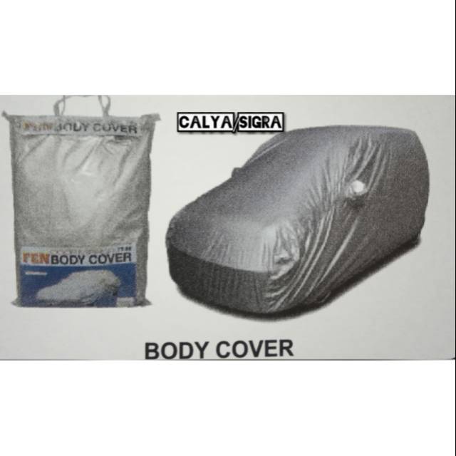 Body Cover/ Selimut Mobil Calya/ Sigra Silver Body Cover Calya /Sigra