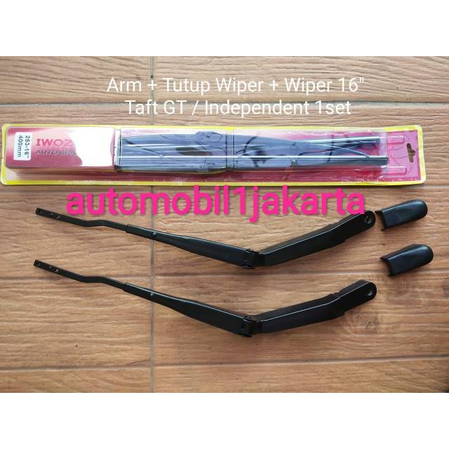 Arm / Tutup Wiper / Wiper 16" Depan Taft GT / Independent / Feroza