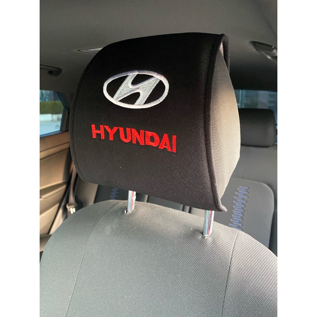 1 / 2PCS Bantal Leher Bahan Kulit PU Dapat Disesuaikan Untuk Hyundai Sonata Elantra Tucson Creta Santa I30 Ix35 Ix40 IX20 Ix25