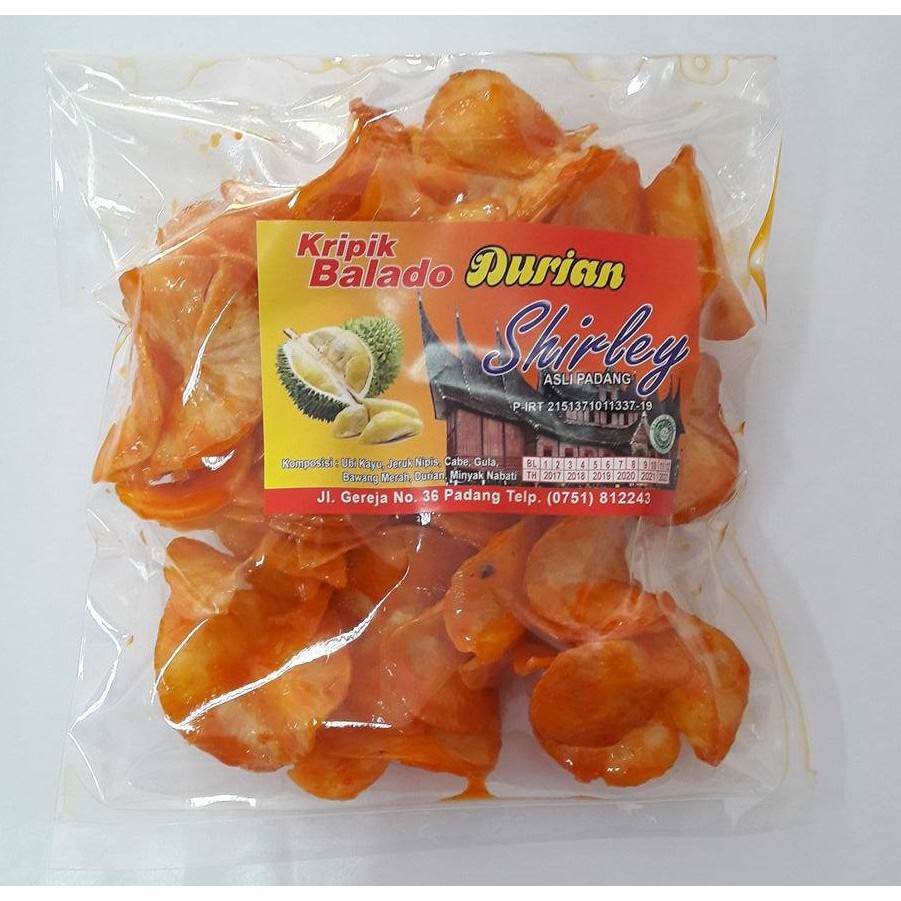 

Keripik Balado Durian Shirley