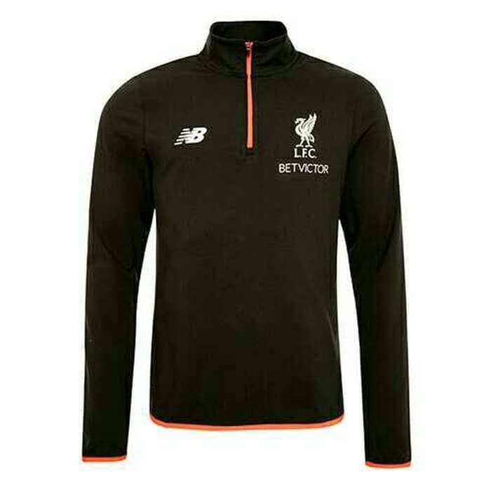 Terlaris Jaket Sweater Midlayer Tracksuit Training Liverpool_ Grade Ori Futsal |