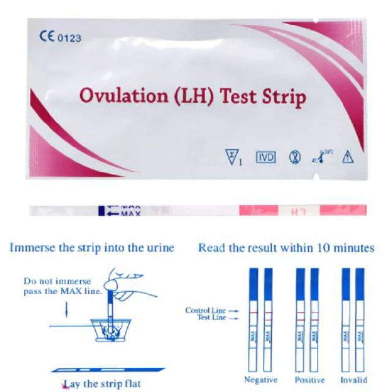 OVULATION TEST LH / ALAT TES KESUBURAN / TES OVULASI / OVUTES / TES MASA SUBUR