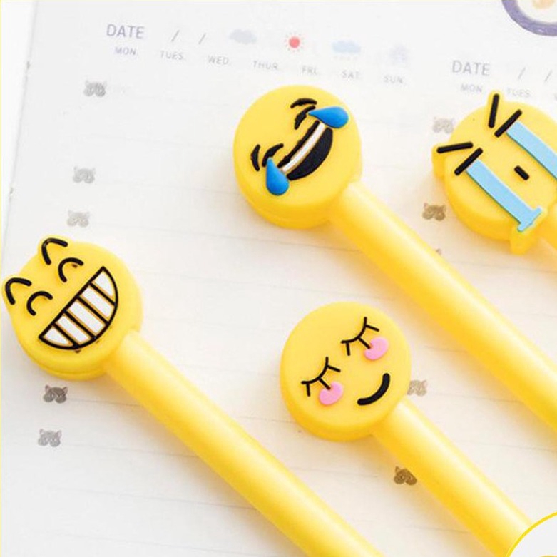 

PULPEN EMOJI EMOTICON EXPRESSION SMILEY - BALLPOINT BOLPEN PENA LUCU KARAKTER