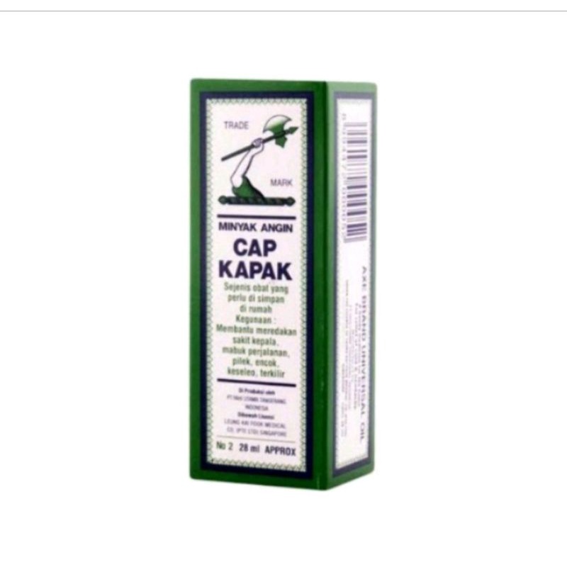 Minyak Angin Cap KAPAK 28ml / cap kapak / minyak angin
