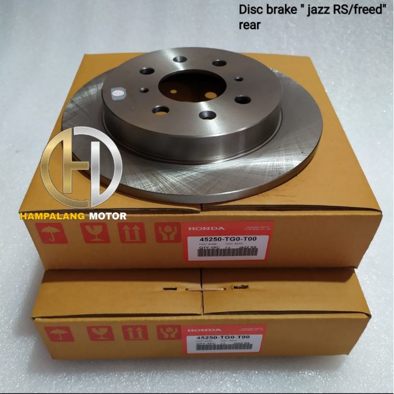 PIRINGAN CAKRAM BELAKANG DISK BRAKE BELAKANG HONDA JAZZ RS HONDA FREED