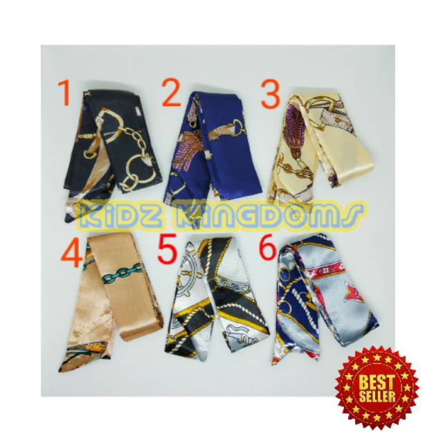 TWILLY / SYAL / SCARF UNTUK TAS