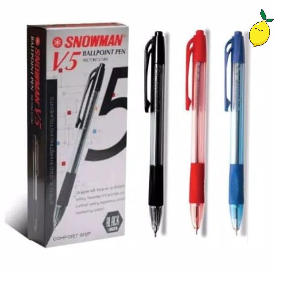 

Snowman Pulpen Ballpoint V5 0.7mm