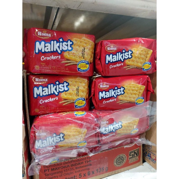 

Roma Malkist Crackers Biskuit 135gr