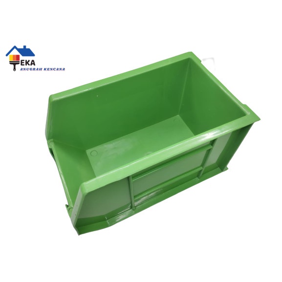 EAK - RAK BAUT HIJAU TEMPAT BAUT YTH-182/ RAK BAUT/ KOTAK PLASTIK BAUT STACKABLE/ TEMPAT BAUT MUR