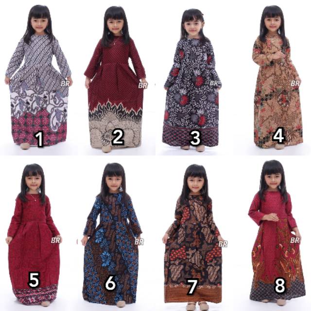 GROSIR BATIK MURAH PEKALONGAN | Anak Umur 4 - 11 Tahun