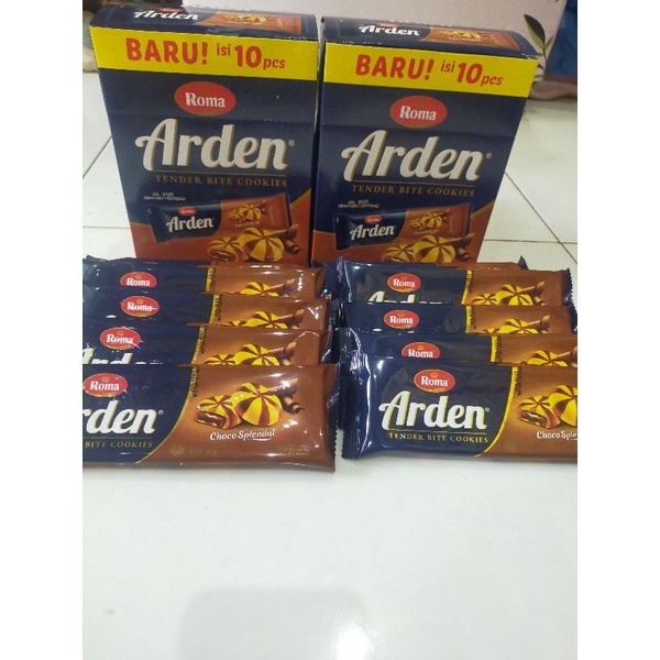 Jual Biskuit Isi Coklat Arden By Roma Mayora Box 10 Shopee Indonesia 4038