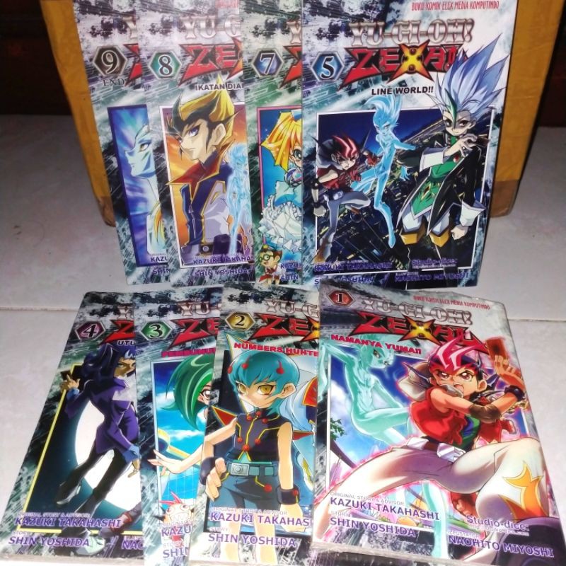 Komik Yu-Gi-Oh Zexal set