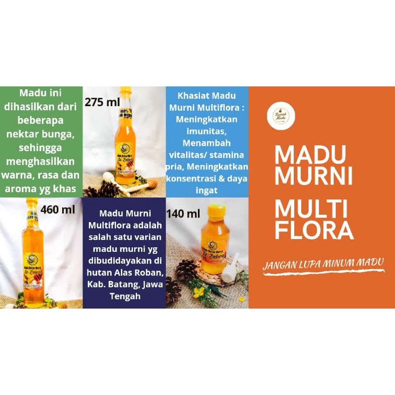 

MADU MURNI MULTI FLORA