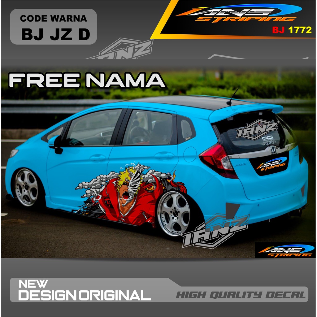 VARIASI STIKER MOBIL AYLA AGYA AVANZA SWIFT YARIS / STIKER MOBIL DECAL MOBIL / STIKER VARIASI MOBIL AGYA AYLA JAZZ SITI CITY / DECAL STIKER MOBIL