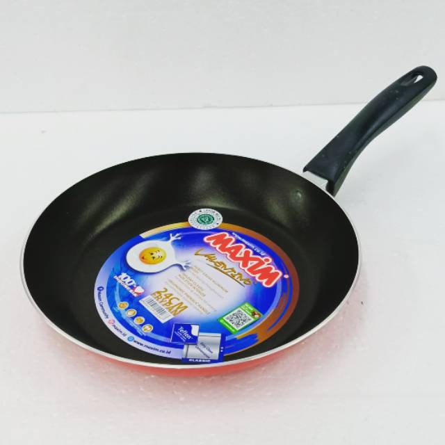 Teflon Maxim 24cm Frypan Maxim Valentino Teflon 24 cm Penggorengan Maxim Teflon