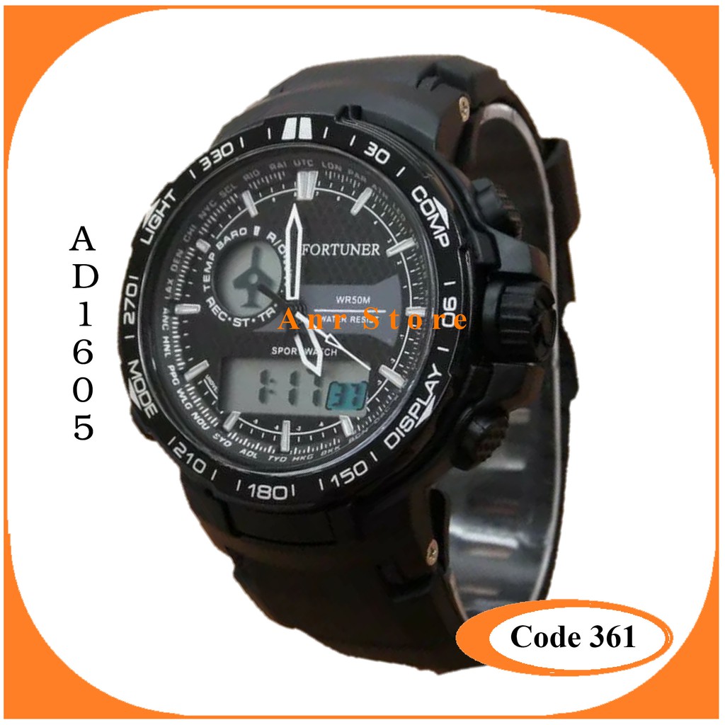 Tali Jam Tangan Fortuner AD-1605 AD1605 AD 1605