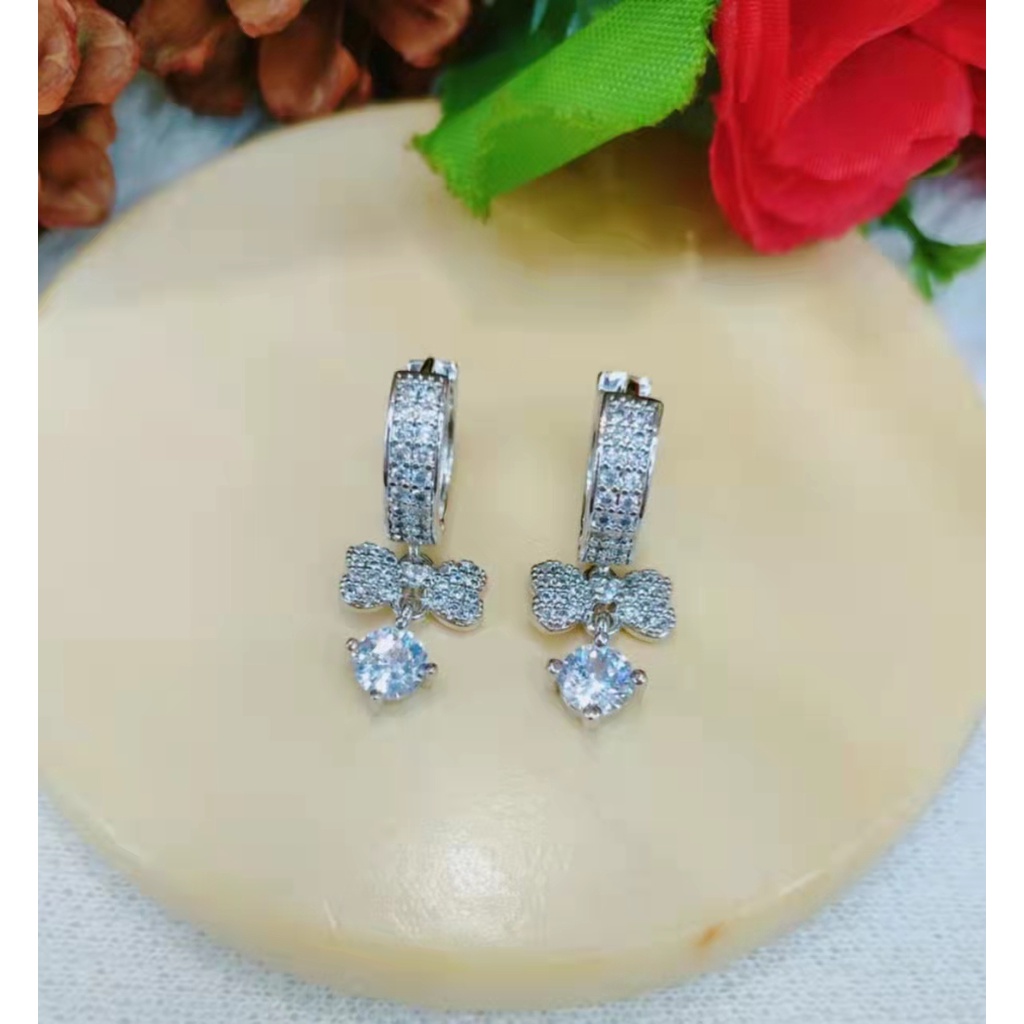 Anting Xuping Mata Full Lapis Emas Perhiasan A-D