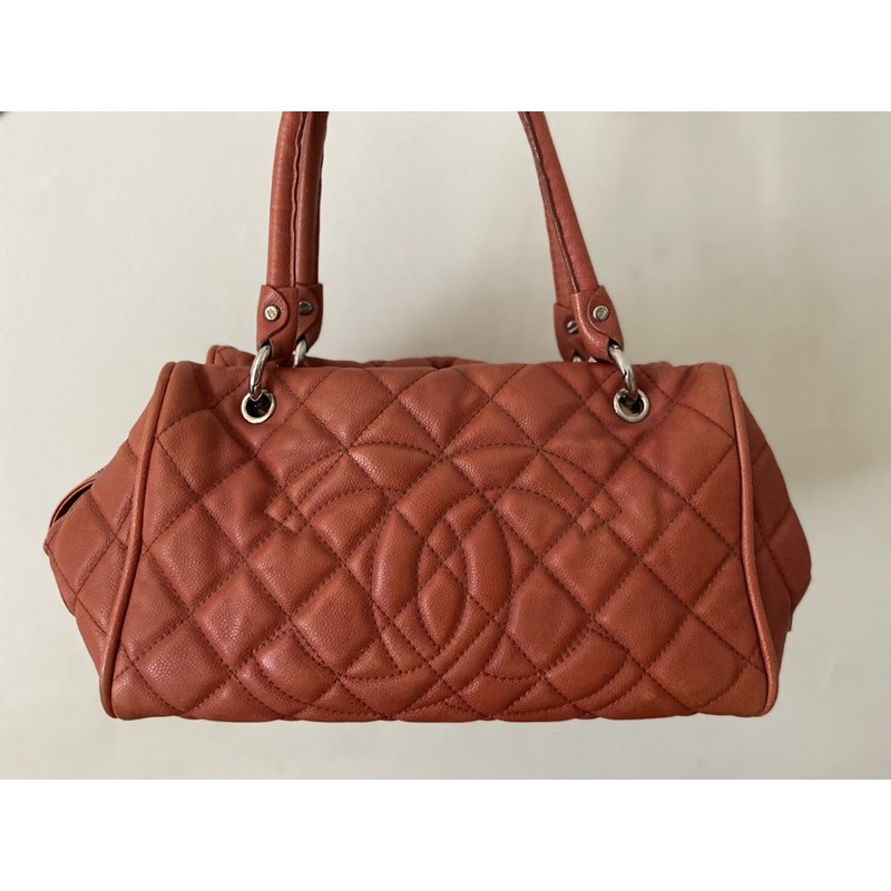 Authentic Chanel Shoulder Bag Caviar Leather #12 / TERMURAH