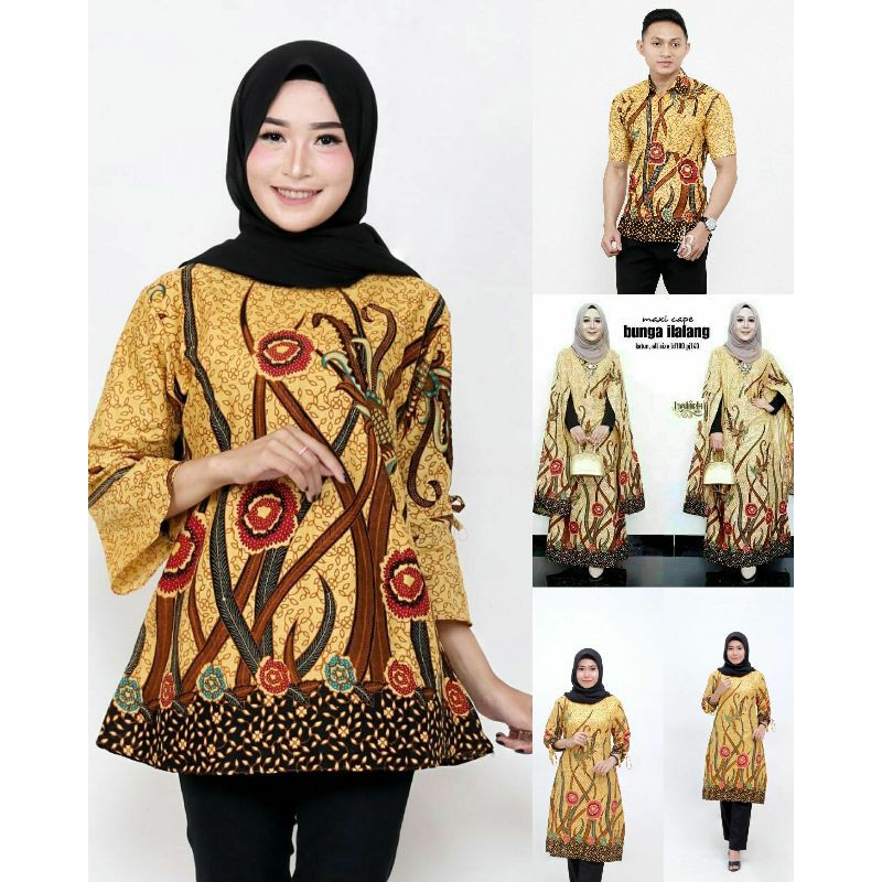 BATIK COUPLE MOTIP ILALANG KUNING
