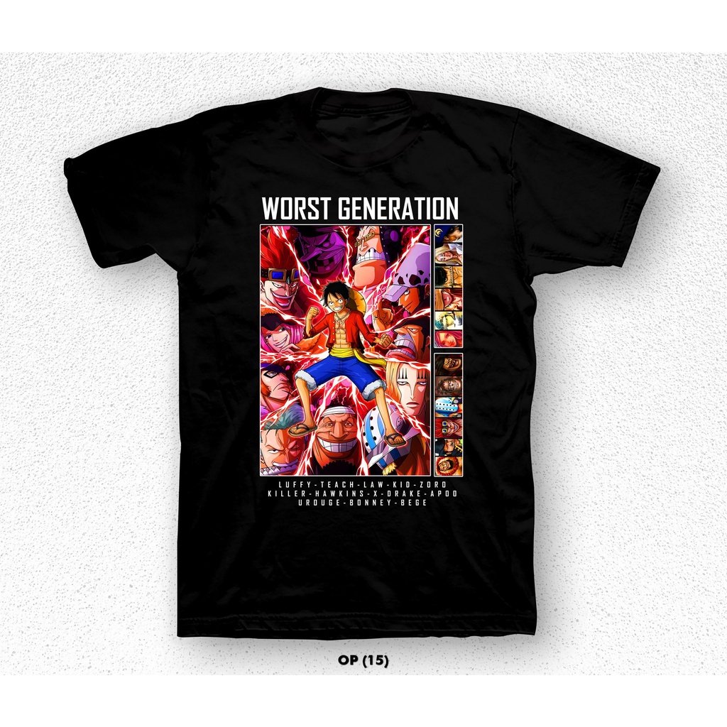 KAOS / TSHIRT 24s - ONE PIECE .02