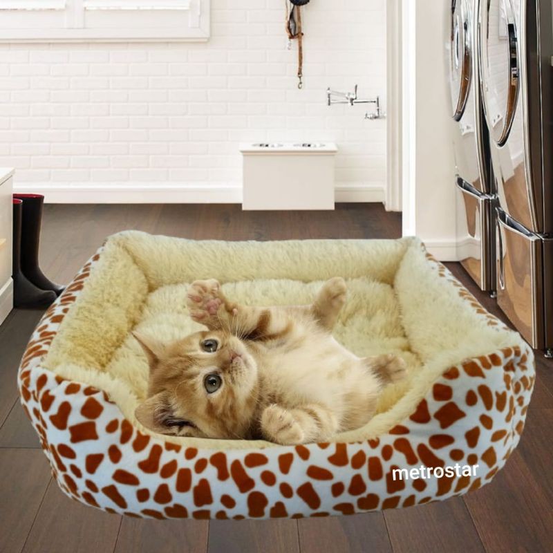 Tempat tidur Anjing Kucing Elegan Pet Bed Dog Alas Kasur Ranjang Aksesoris Hewan