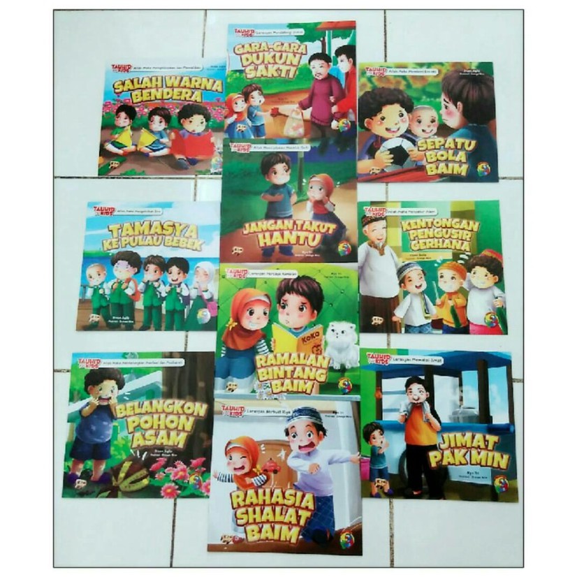 buku anak set tauhid